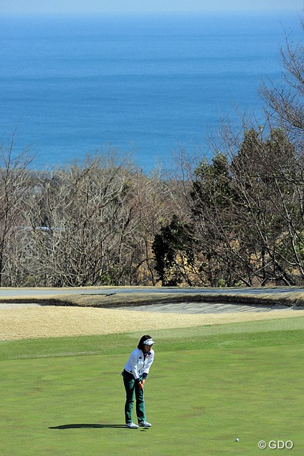 2015年 ヨコハマタイヤPRGRレディスカップ 2日目 大山志保