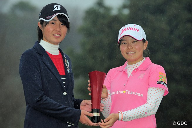 2015年 ヨコハマタイヤPRGRレディスカップ 最終日 勝みなみ、大里桃子