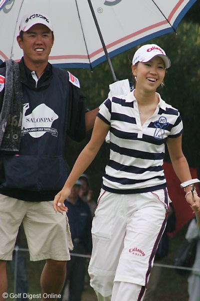 サロンパスワールドレディスゴルフトーナメント最終日 上田桃子