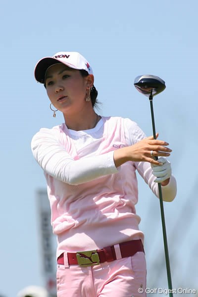 屋島クイーンズゴルフトーナメント最終日 古閑美保