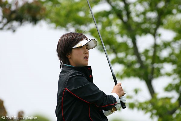 屋島クイーンズゴルフトーナメント1日目 全美貞 1アンダー3位タイと好スタートを見せた全美貞