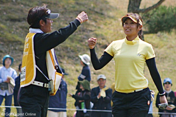 スタジオアリス女子オープン最終日 若林舞衣子