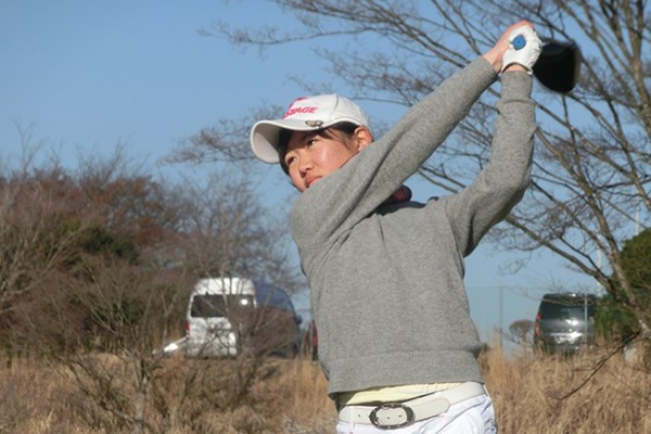 2015年 PGM世界ジュニア日本代表選抜・関東予選 中川梨華 関東予選15－17歳女子の部をトップで通過した中川梨華（写真提供：IJGA）