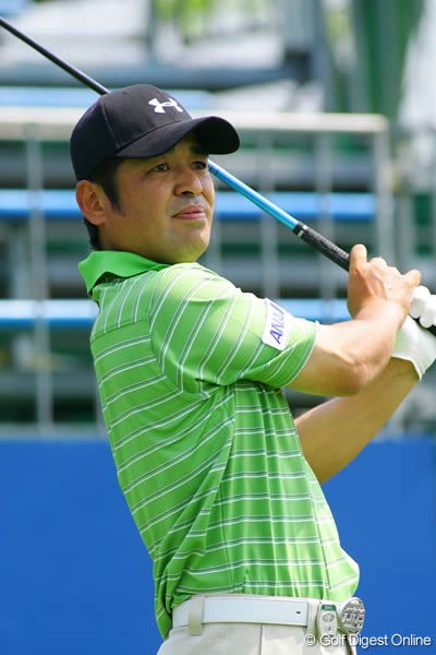 日本プロゴルフ選手権大会1日目 伊澤利光