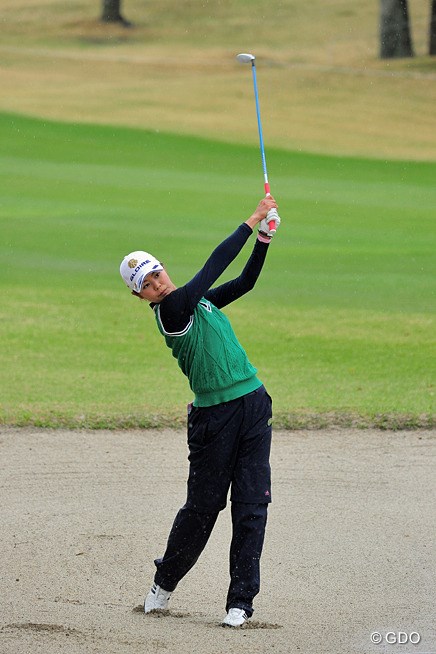 2015年 スタジオアリス女子オープン 初日 松森彩夏