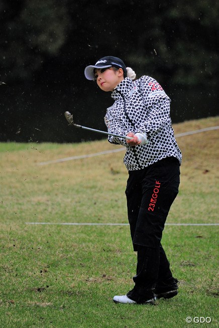 2015年 スタジオアリス女子オープン 初日 菊地絵理香