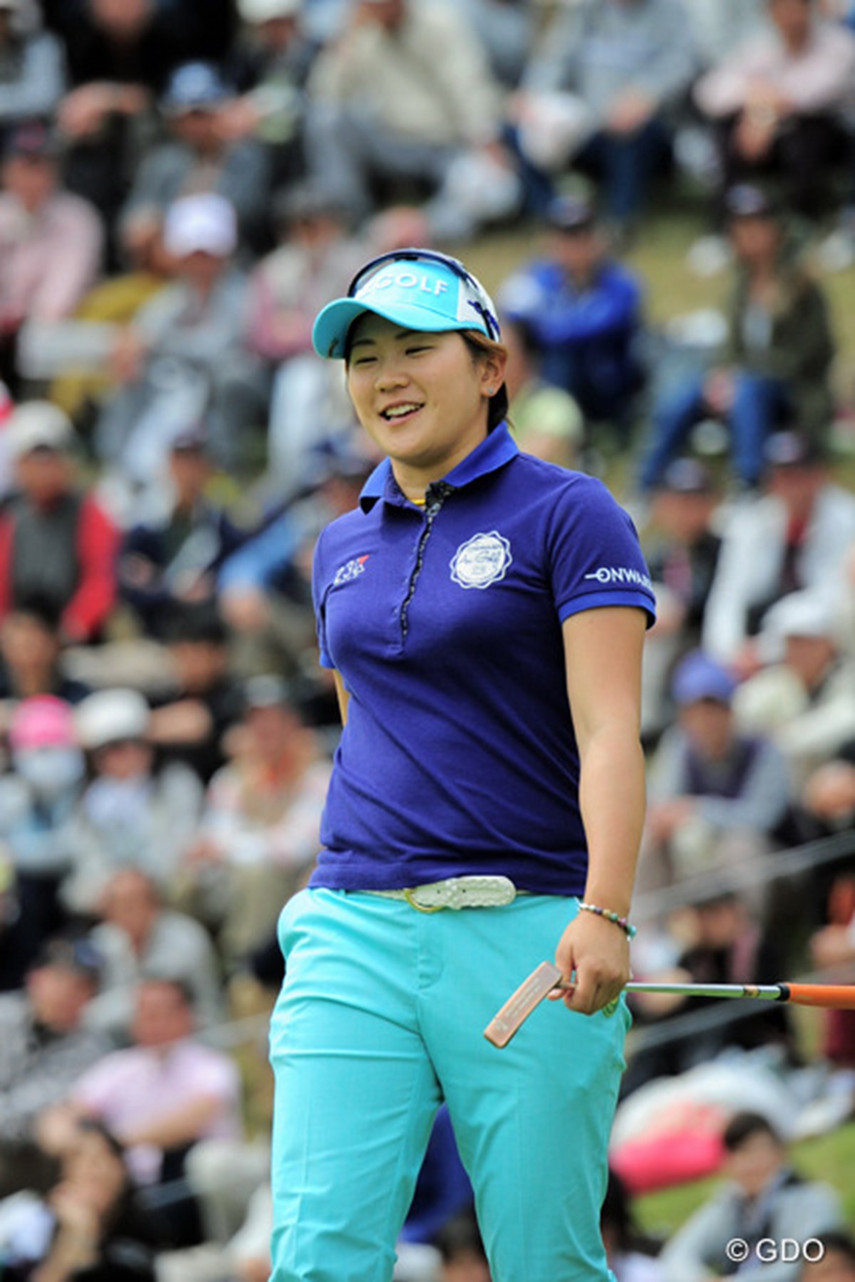 私はかわい子ちゃんハンター 成田美寿々が圧巻v 国内女子ツアー Lpga Gdo ゴルフダイジェスト オンライン