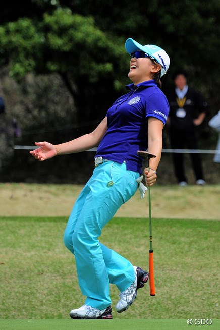 2015年 スタジオアリス女子オープン 最終日 成田美寿々