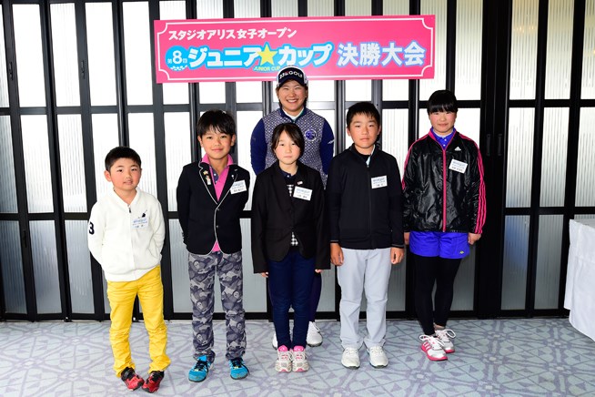 2015年 スタジオアリス女子オープン 最終日 成田美寿々