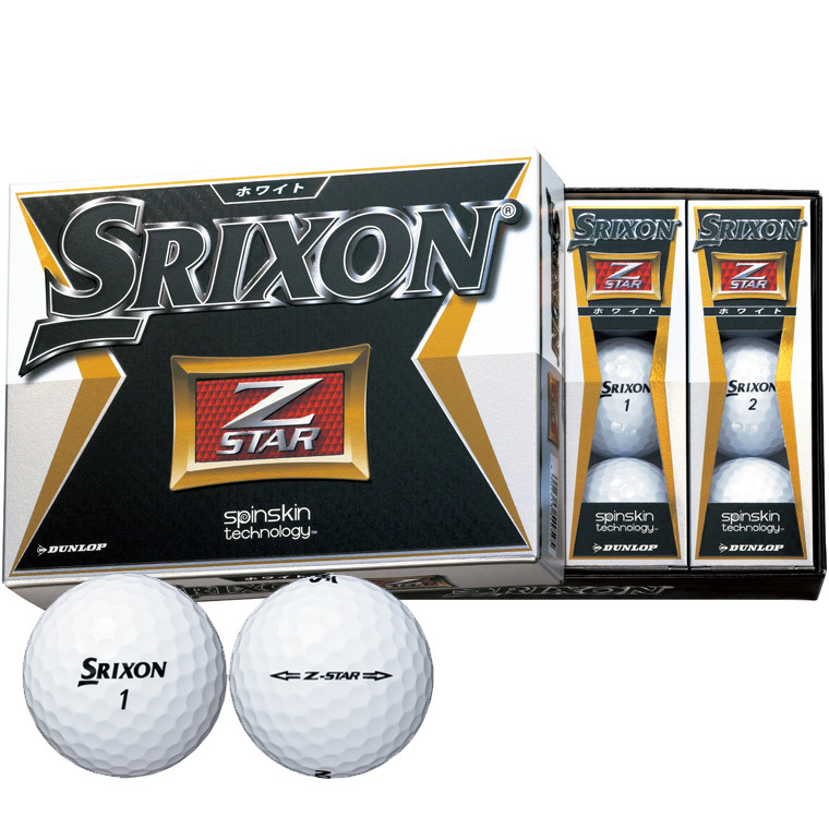 ブランドのギフト 3ダースSRIXON ゴルフボール2022年 Z-STAR ホワイト
