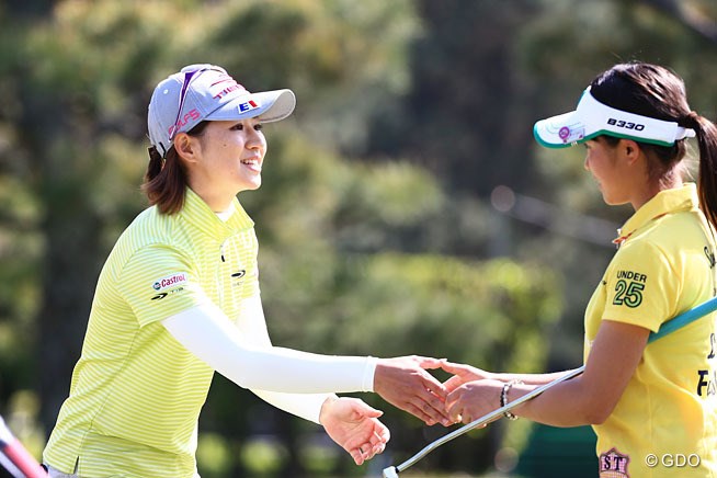 2015年 KKT杯バンテリンレディスオープン 初日 川満陽香理