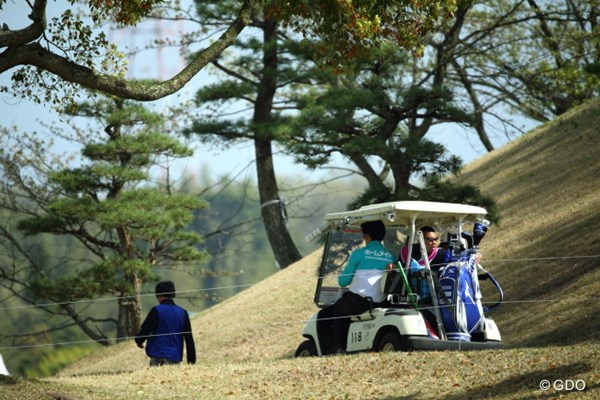 腰痛のため、途中リタイヤ。…悲しい。