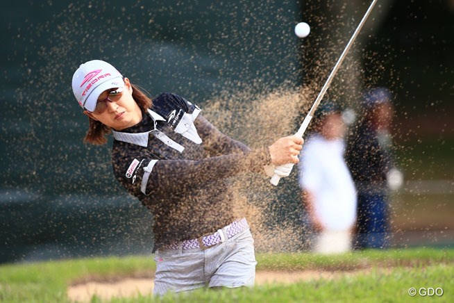 2015年 KKT杯バンテリンレディスオープン 2日目 川満陽香理