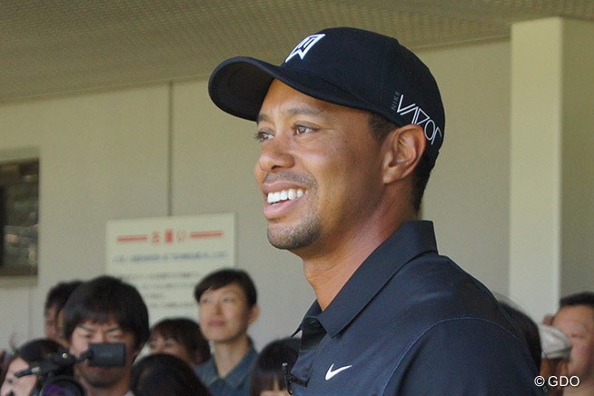 2015年  タイガー・ウッズ 来日ベント