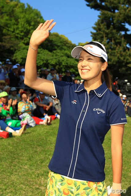 涙と笑顔の初勝利 藤田光里を変えた の大叩き 国内女子ツアー Lpga Gdo ゴルフダイジェスト オンライン