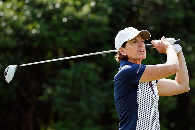 2015年 ノーステキサスLPGAシュートアウト 初日 ジュリ・インクスター