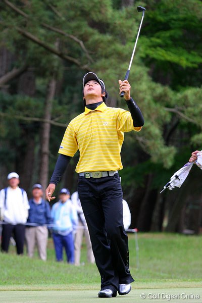 三菱ダイヤモンドカップゴルフ 2日目 石川遼 強風の影響はパッティングにも。石川遼だけでなく、全ての選手が苦しんだ