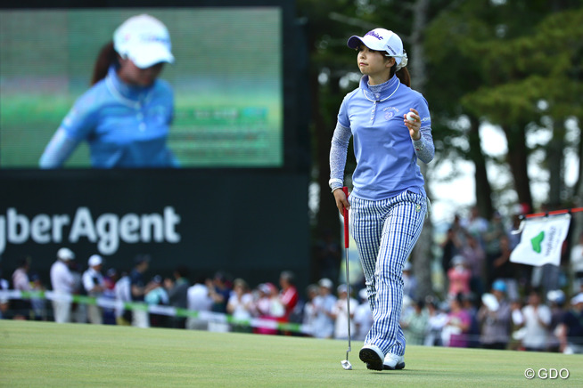 直近4試合で3度目のトップ3 菊地絵理香の本物感