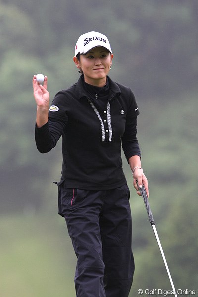 廣済堂レディスゴルフカップ2日目 北田瑠衣