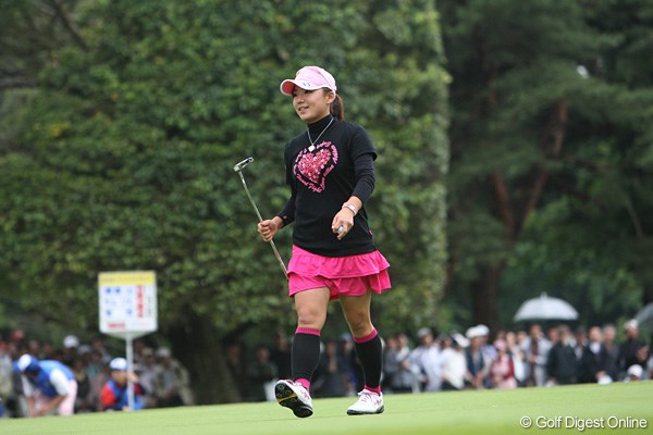 廣済堂レディスゴルフカップ2日目 有村智恵