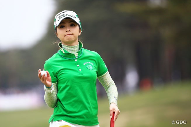 2015年 ワールドレディスサロンパスカップ 初日 菊地絵理香