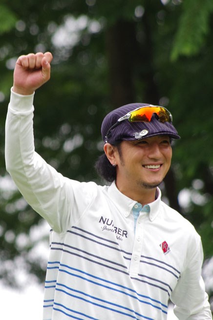 2015年ザ・レジェンド・チャリティプロアマトーナメント 初日 上地雄輔