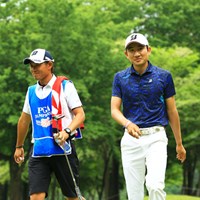 東北福祉大の歴代キャプテンのひとり。韓国人選手では異色の経歴といっていい 2015年 日本プロゴルフ選手権大会 日清カップヌードル杯 3日目 K.T.ゴン