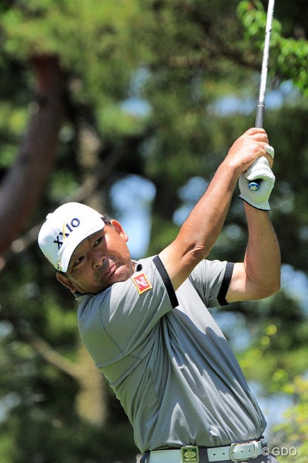 2015年 関西オープンゴルフ選手権競技 初日 中嶋常幸