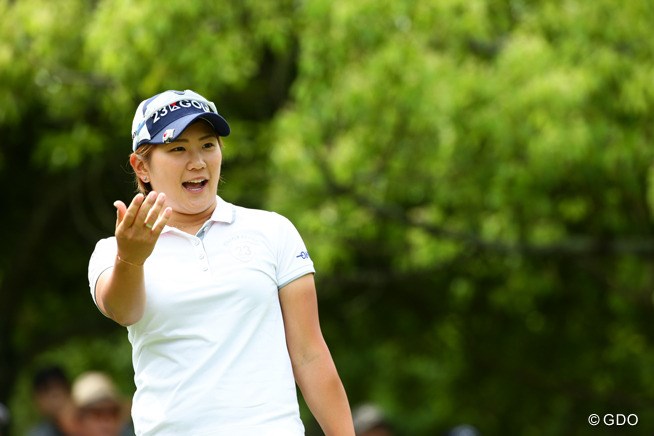 2015年 中京テレビ・ブリヂストンレディスオープン 初日 成田美寿々