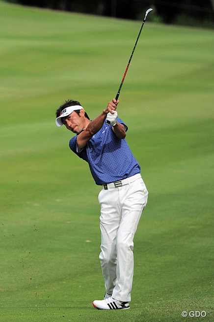 2015年 関西オープンゴルフ選手権競技 2日目 河井博大