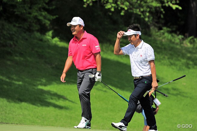 2015年 関西オープンゴルフ選手権競技 最終日 藤田寛之、小田孔明