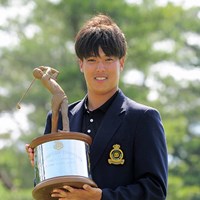 長谷川祥平が上位でローアマタイトルを獲得。スター性も備えた楽しみな21歳だ 2015年 関西オープンゴルフ選手権競技 最終日 長谷川祥平