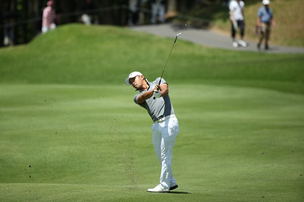 2015年 日本ゴルフツアー選手権 Shishido Hills 初日 小平智 首痛で2週間欠場していた小平智。力を抜いたゴルフで首位と2打差の好発進！