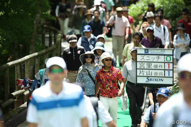 2015年 日本ゴルフツアー選手権 Shishido Hills 初日 片山晋呉