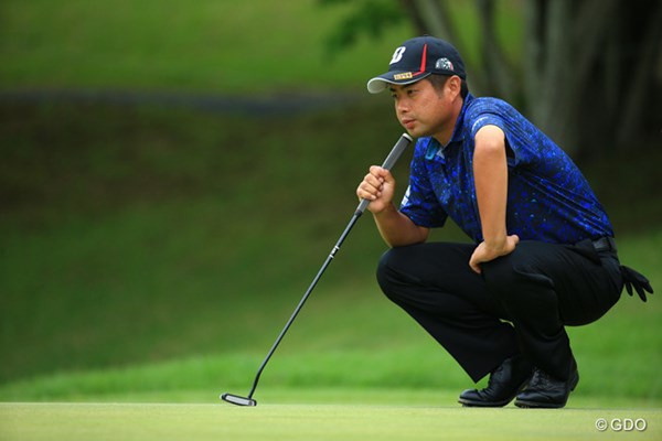 2015年 日本ゴルフツアー選手権 Shishido Hills 2日目 池田勇太 今季初めて1ケタ順位でラウンドを終えた池田勇太は「良く耐えた」