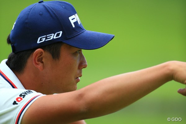 2015年 日本ゴルフツアー選手権 Shishido Hills 2日目 永野竜太郎 若い選手がどんどん頑張ってほしい。彼の目は何かやってくれそうな気がする