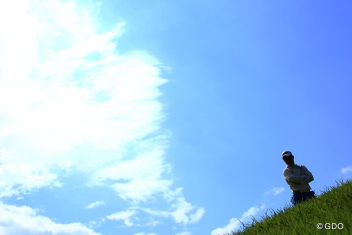 今日は晴れ間が見れて最高で。明日も晴れろや！ 2015年 日本ゴルフツアー選手権 Shishido Hills 3日目 リャン・ウェンチョン