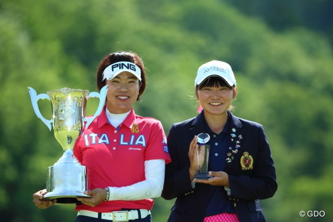 2015年 ヨネックスレディス 最終日 大山志保 石井理緒