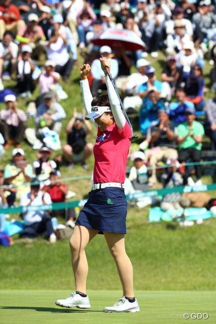 2015年 ヨネックスレディス 最終日 大山志保