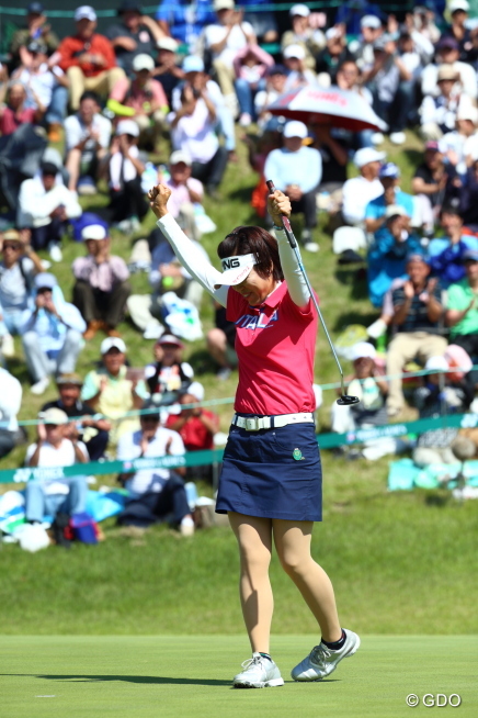 噛みしめた意外な一打 大山志保の9年ぶり大会制覇 