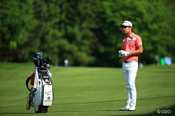 2015年 日本ゴルフツアー選手権 Shishido Hills 最終日 ソン・ヨンハン 安定したプレーで2位に入ったソン・ヨンハン。初優勝を目指す23歳