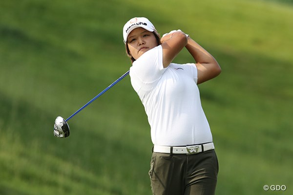 2015年 KPMG女子PGA選手権 初日 野村敏京 日本人最上位は野村敏京の60位。少し寂しい…。