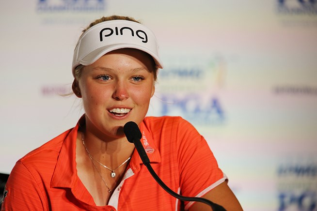 2015年 KPMG女子PGA選手権 初日 ブルック・ヘンダーソン