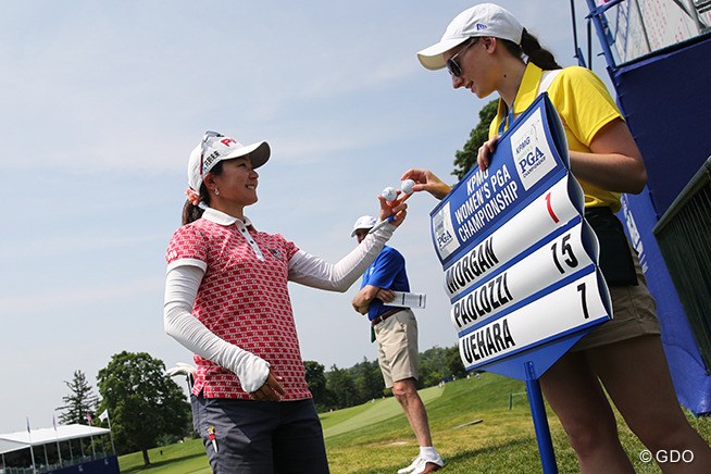 2015年 KPMG女子PGA選手権 2日目 上原彩子