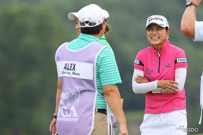 2015年 KPMG女子PGA選手権 2日目 横峯さくら