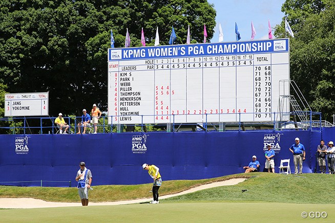 2015年 KPMG女子PGA選手権 3日目 横峯さくら