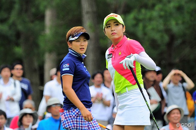2015年 サントリーレディスオープン 最終日 成田美寿々 イ・ボミ