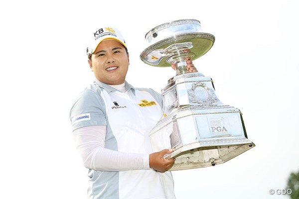 2015年 KPMG女子PGA選手権 最終日 朴仁妃 朴仁妃が史上2人目のメジャー大会3連覇を成し遂げた