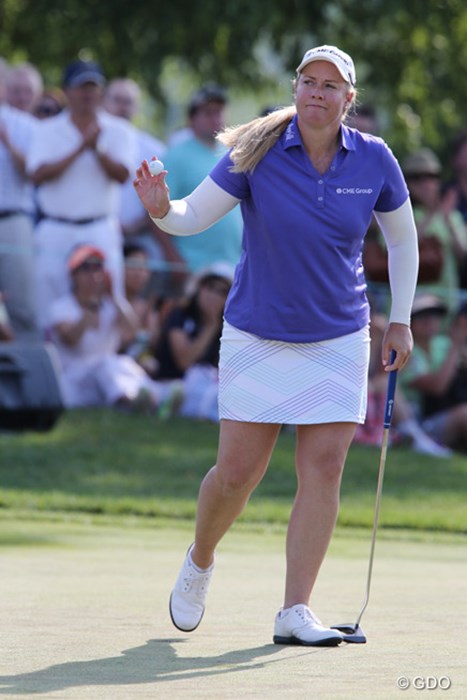 ANAインスピレーションで優勝したブリタニー・リンシコムは単独4位 2015年 KPMG女子PGA選手権 最終日 ブリタニー・リンシコム