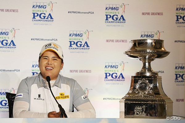 2015年 KPMG女子PGA選手権 最終日 朴仁妃 過去3年でメジャー5勝。近年のメジャー大会で圧倒的な強さを誇る朴仁妃